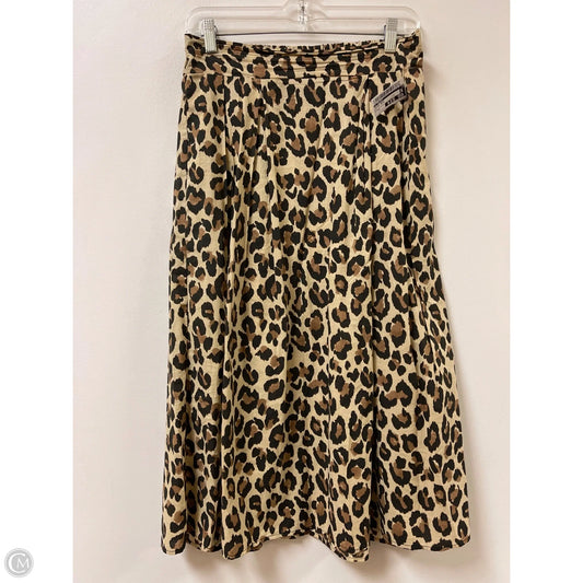 Skirt Maxi By T Tahari In Animal Print, Size: M