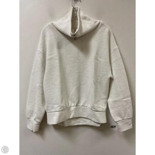 Athletic Sweatshirt Collar By Calia In White, Size: S