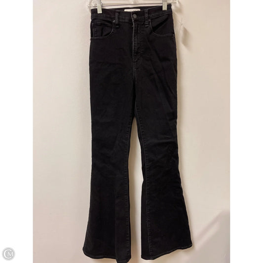 Jeans Flared By Abercrombie And Fitch In Black, Size: 2