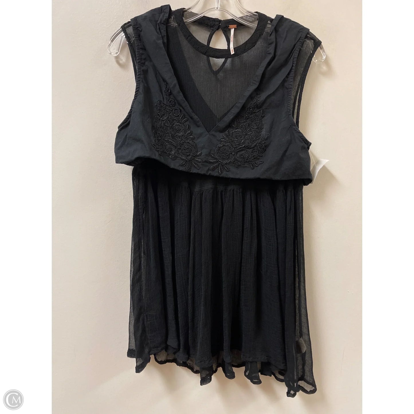 Tunic Sleeveless By Free People In Black, Size: Xs