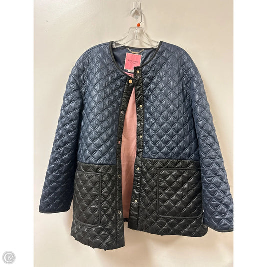 Coat Designer By Kate Spade In Navy, Size: Xl
