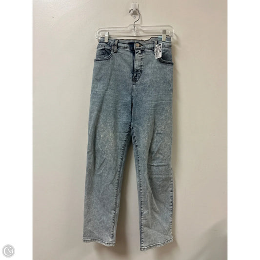 Jeans Skinny By Banana Republic In Blue Denim, Size: 14