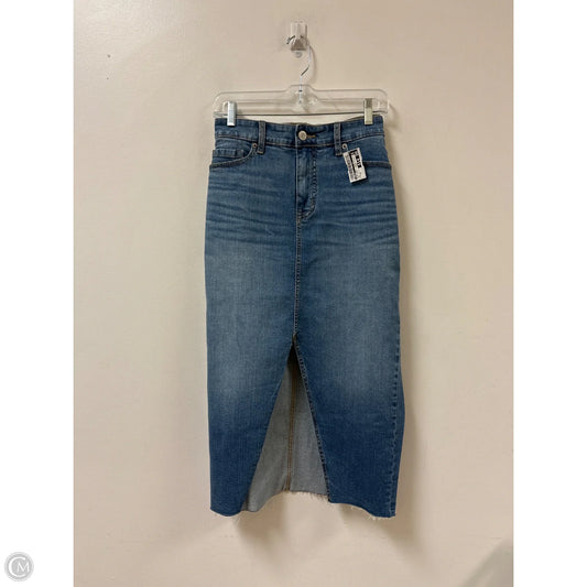 Skirt Maxi By Torrid In Blue Denim, Size: 10