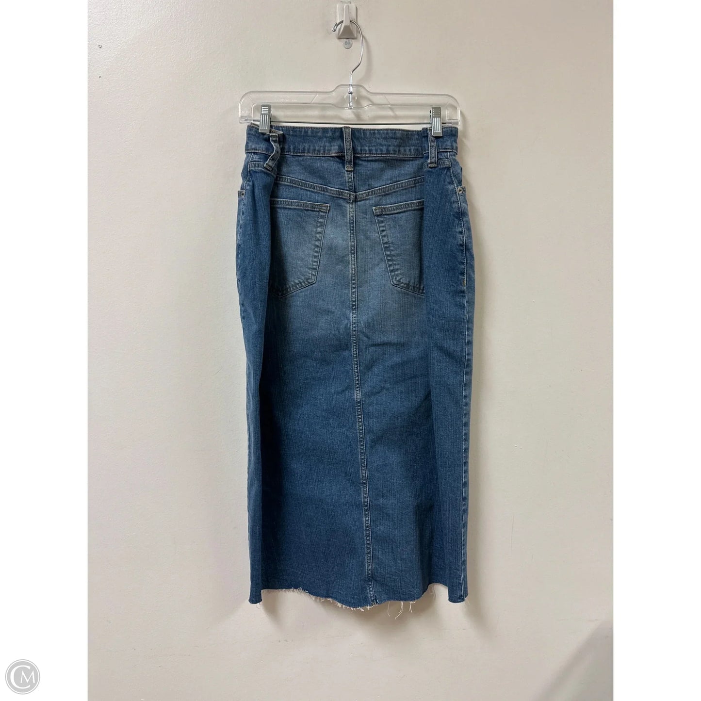 Skirt Maxi By Torrid In Blue Denim, Size: 10