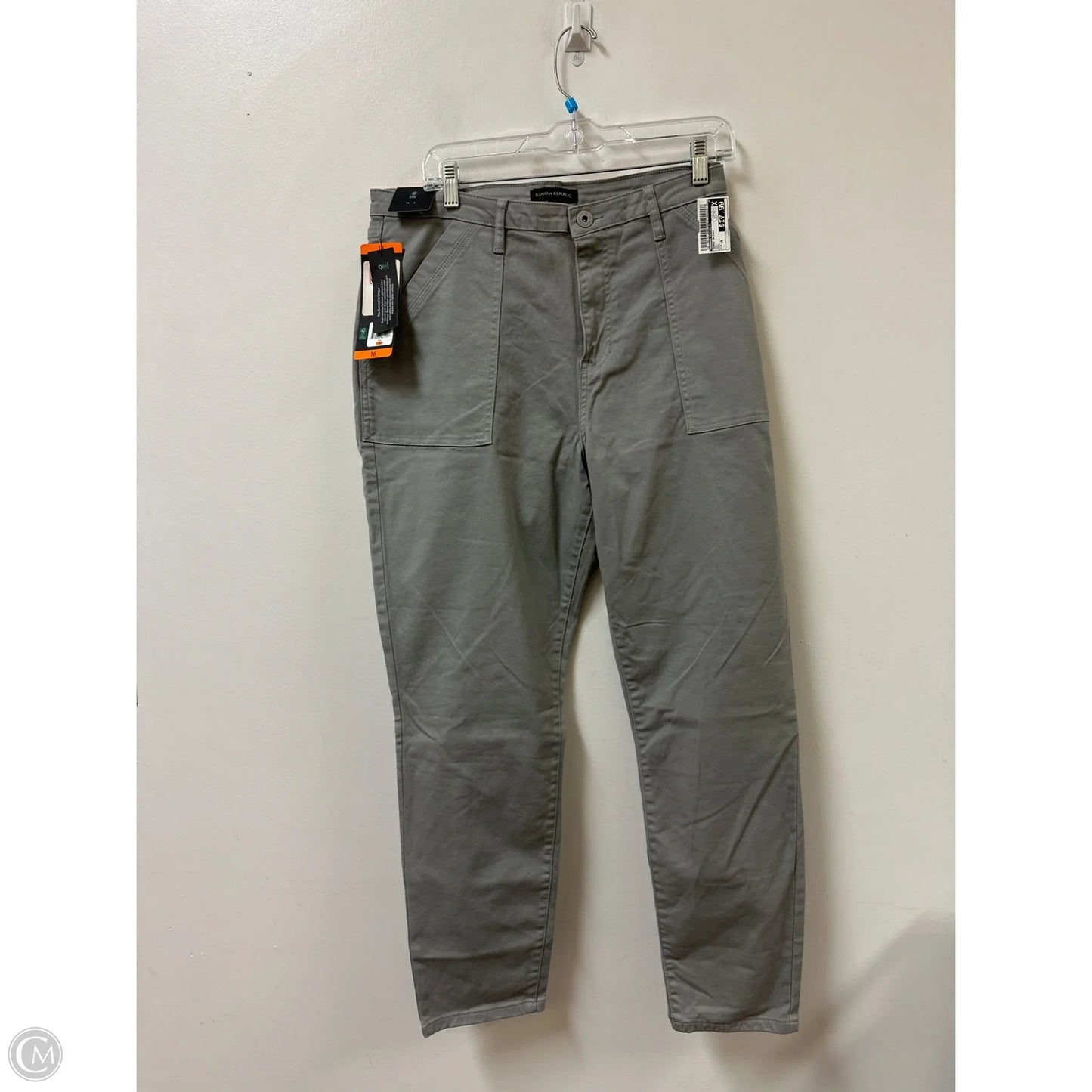 Jeans Skinny By Banana Republic In Grey, Size: 16