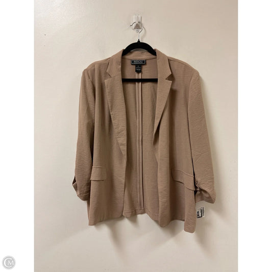 Sweater Cardigan By Nycc In Tan, Size: Xl