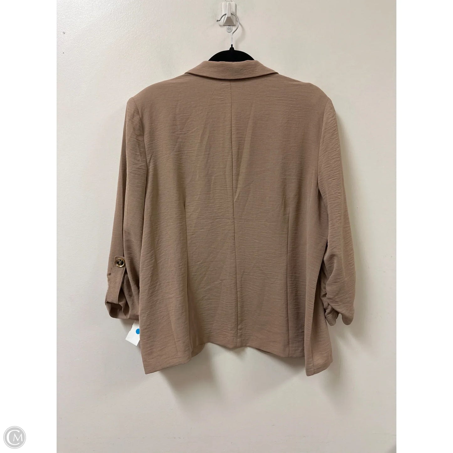 Sweater Cardigan By Nycc In Tan, Size: Xl
