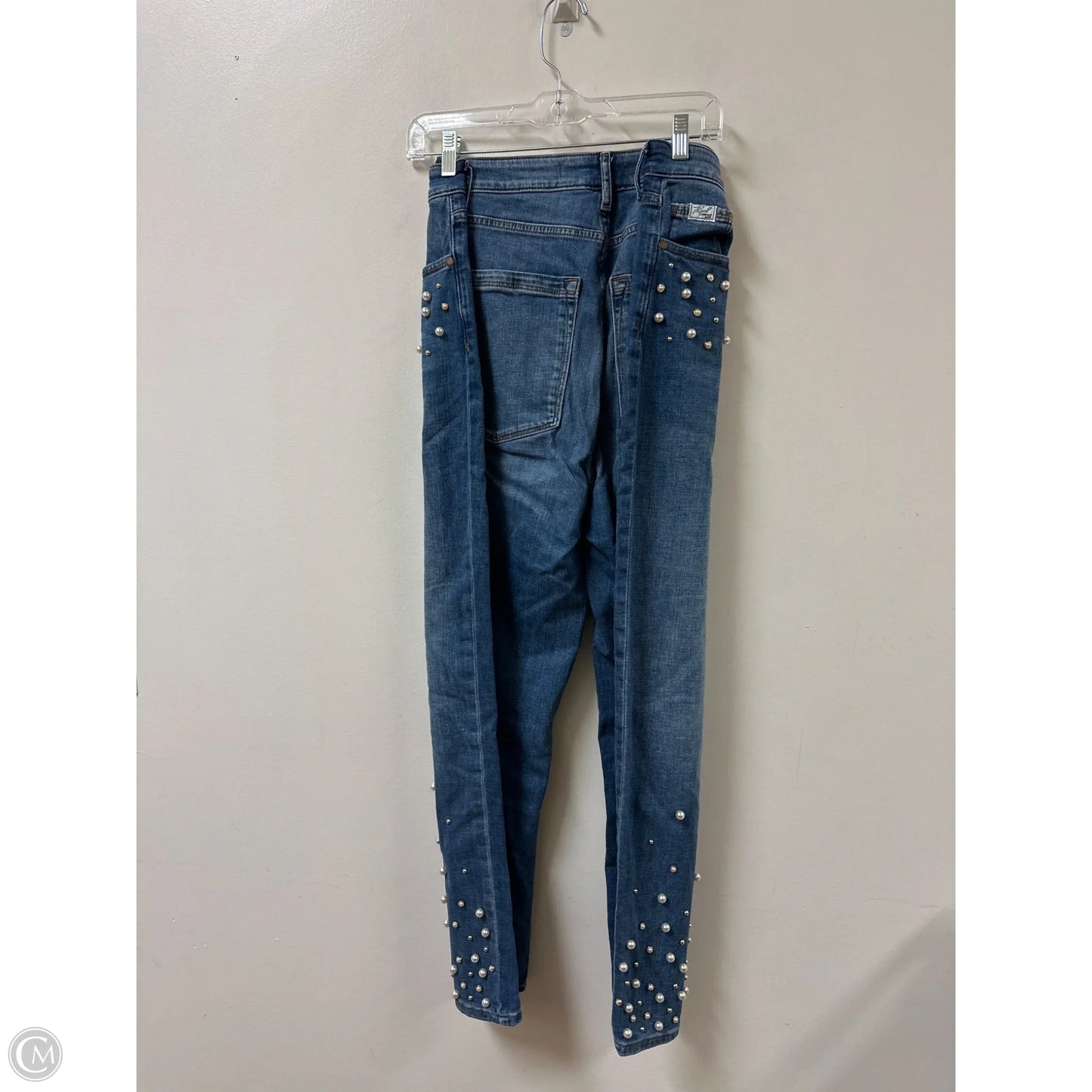 Jeans Designer By Karl Lagerfeld In Blue Denim, Size: 16