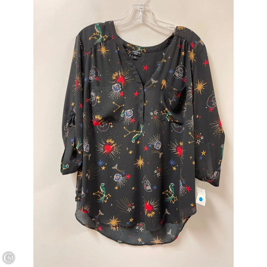 Top Long Sleeve By Torrid In Black, Size: 2x