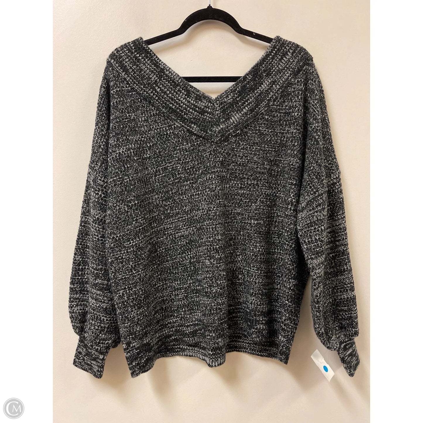 Sweater By Zenana Outfitters In Black, Size: L