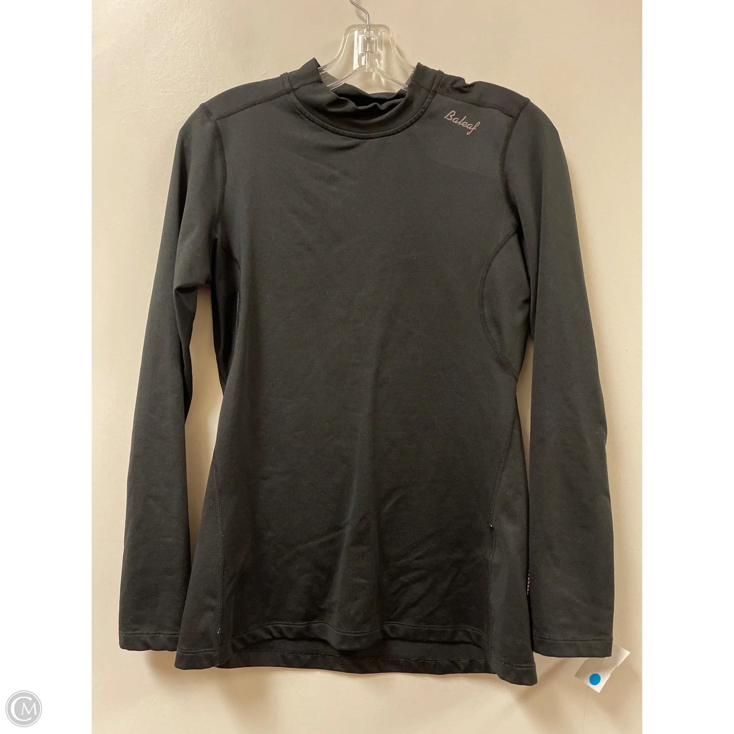 Athletic Top Long Sleeve Crewneck By Baleaf In Black, Size: S