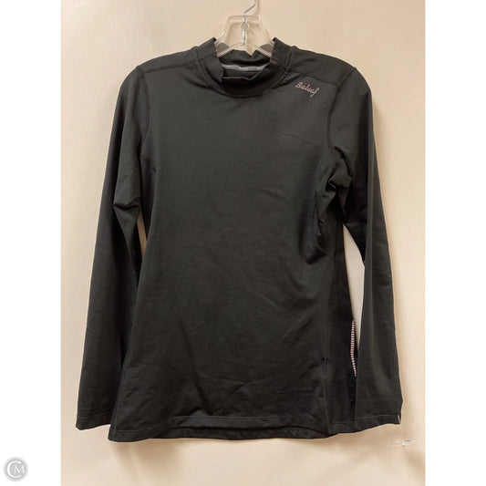 Athletic Top Long Sleeve Crewneck By Baleaf In Black, Size: S