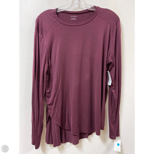 Top Long Sleeve By Halogen In Purple, Size: L
