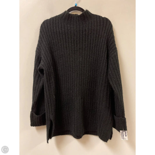 Tunic Long Sleeve By Old Navy In Black, Size: L