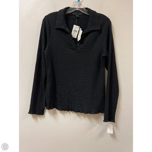 Top Long Sleeve By Sanctuary In Black, Size: L