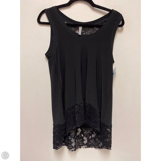 Top Sleeveless By Clothes Mentor In Black, Size: S