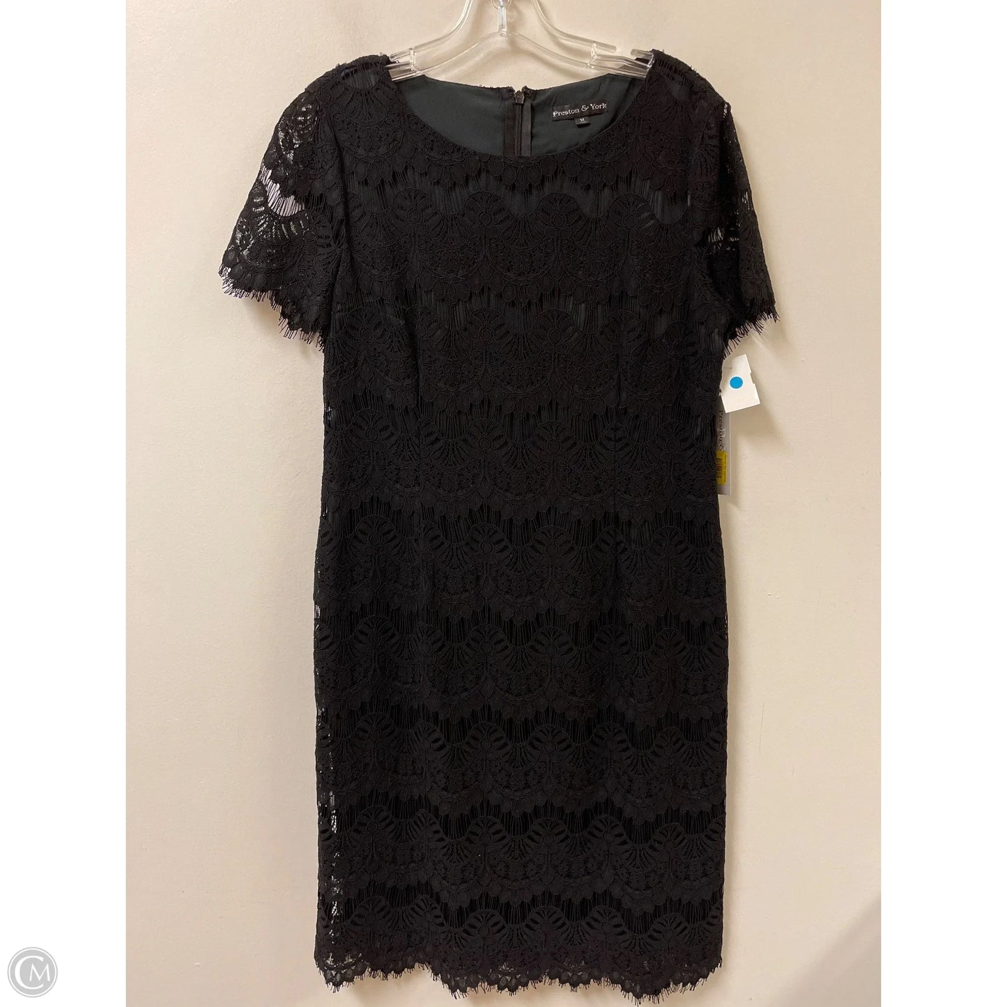 Dress Party Midi By Preston And New York In Black, Size: M