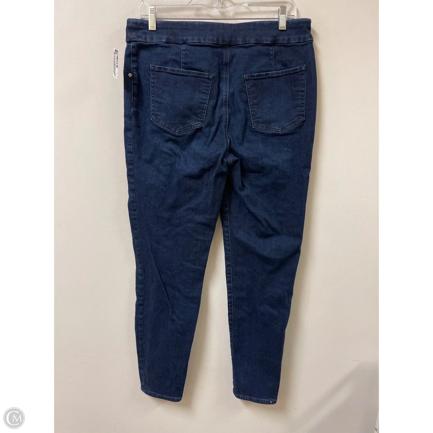Pants Leggings By Chicos In Blue Denim, Size: 8