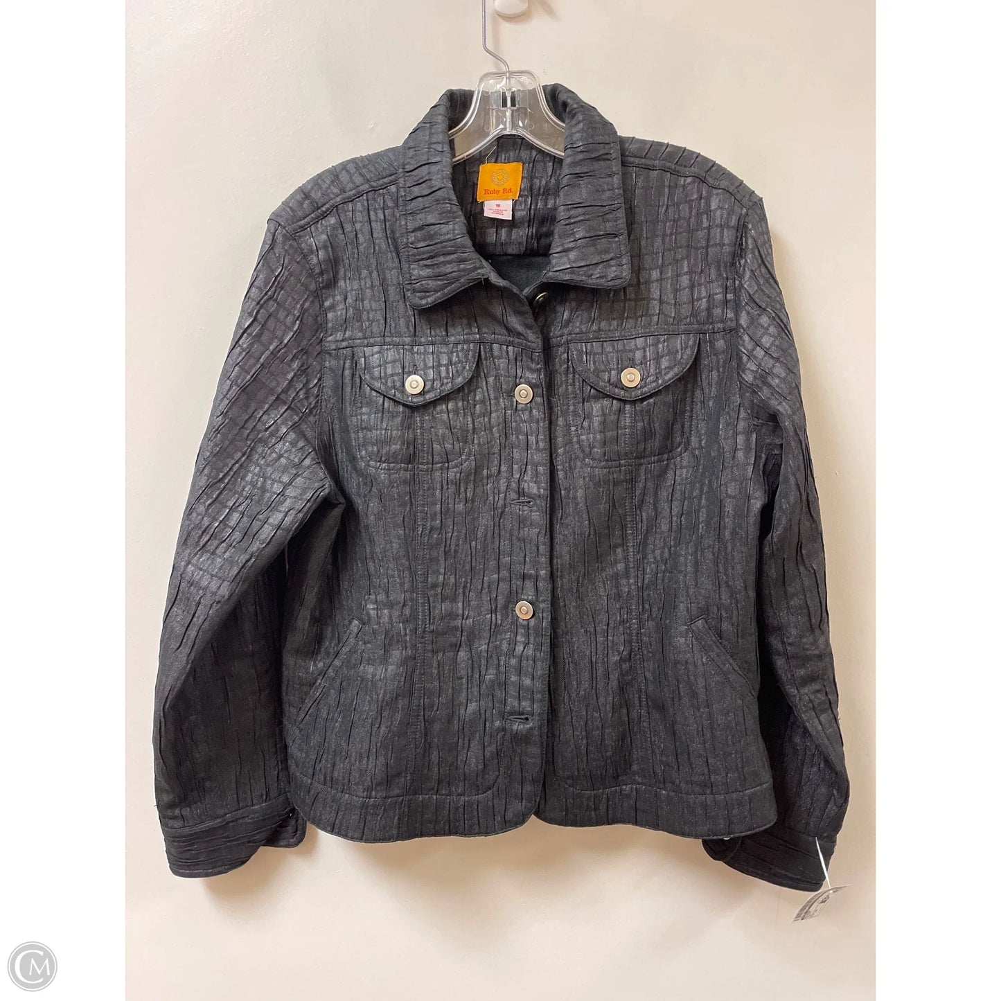 Blazer By Ruby Rd In Black, Size: 1x