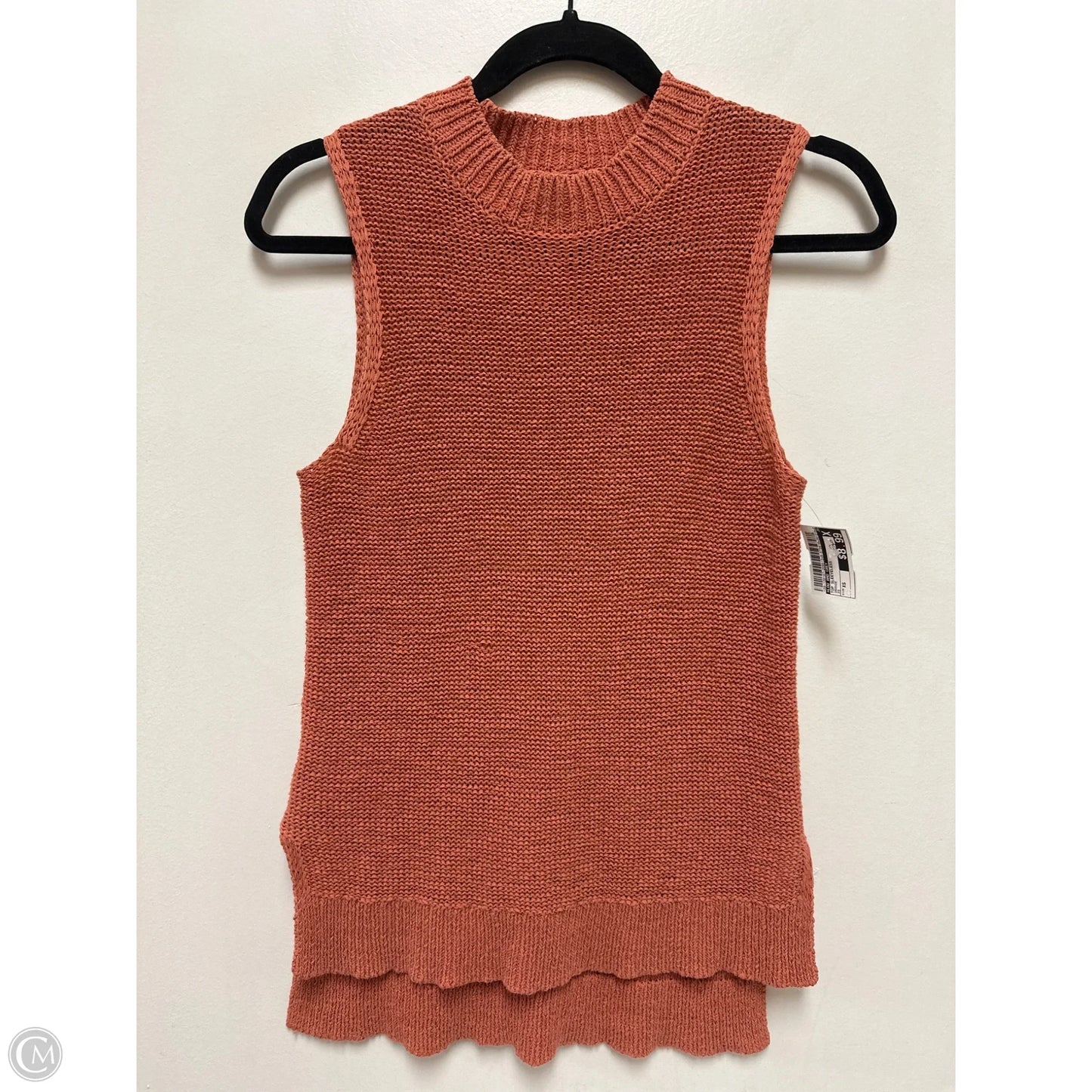 Top Sleeveless By Lou And Grey In Orange, Size: Xs