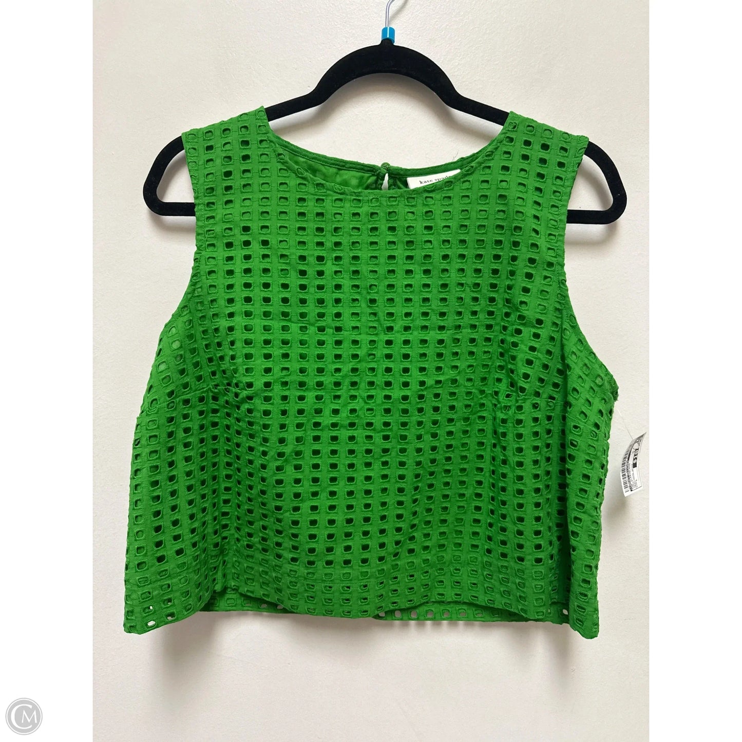 Top Sleeveless By Target-designer In Green, Size: L