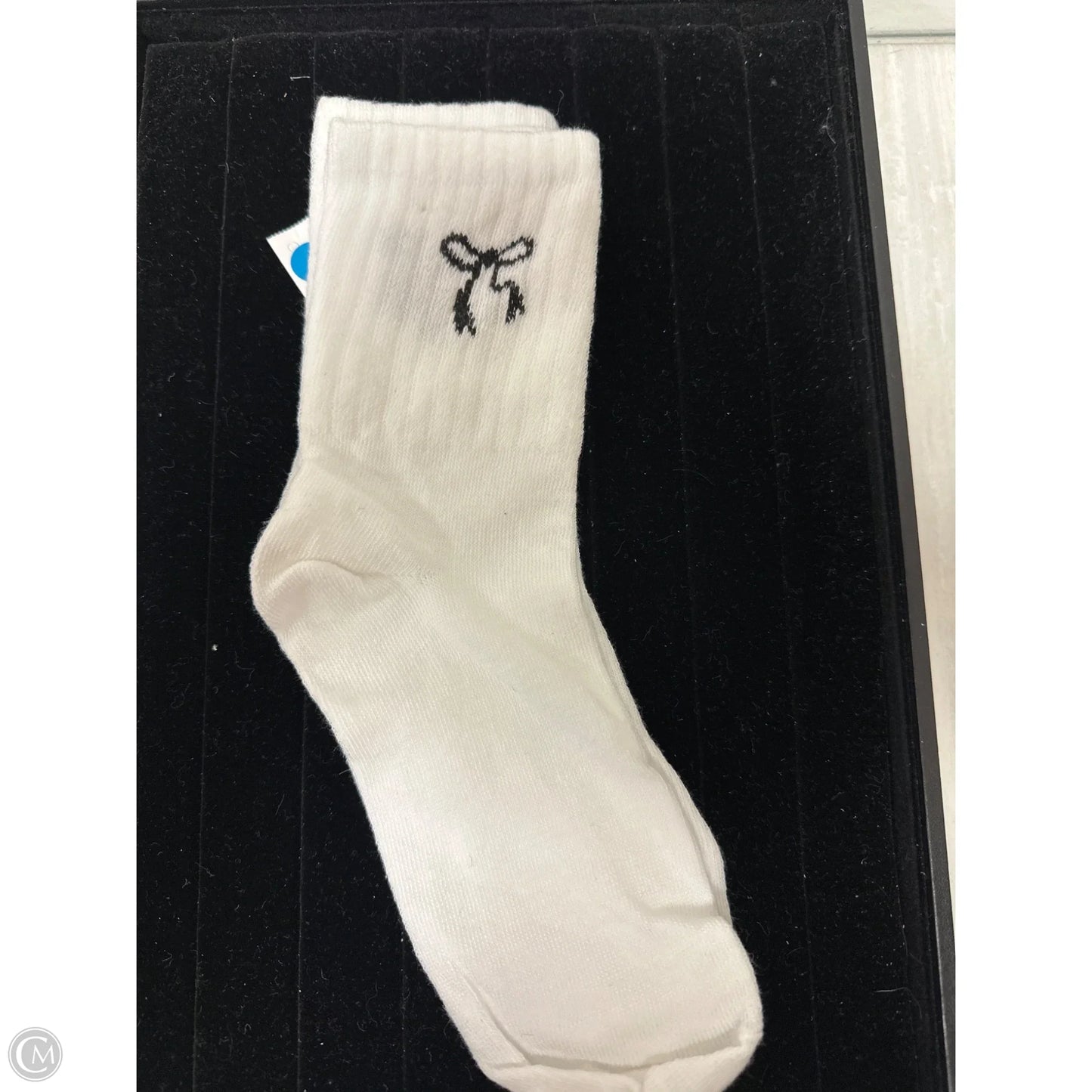 Socks By Clothes Mentor In White, Size: 0