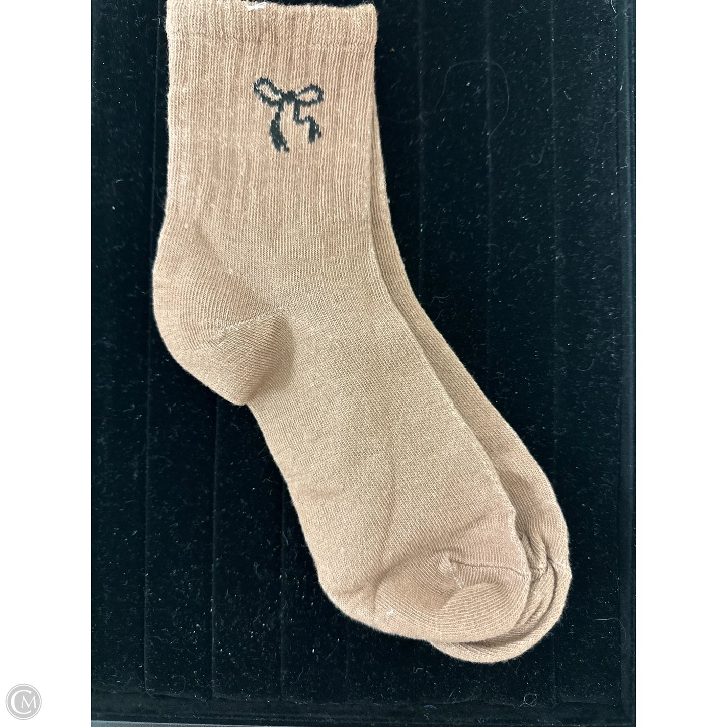 Socks By Clothes Mentor In Brown, Size: 0
