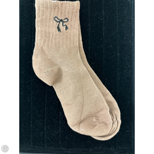 Socks By Clothes Mentor In Brown, Size: 0