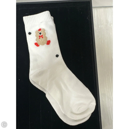 Socks By Clothes Mentor In White, Size: 0