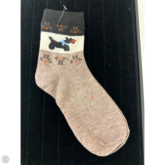 Socks By Clothes Mentor In Brown, Size: 0