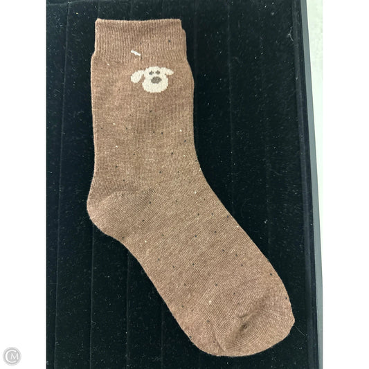 Socks By Clothes Mentor In Brown, Size: 0