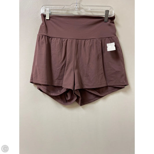 Athletic Shorts By Halara In Purple, Size: L