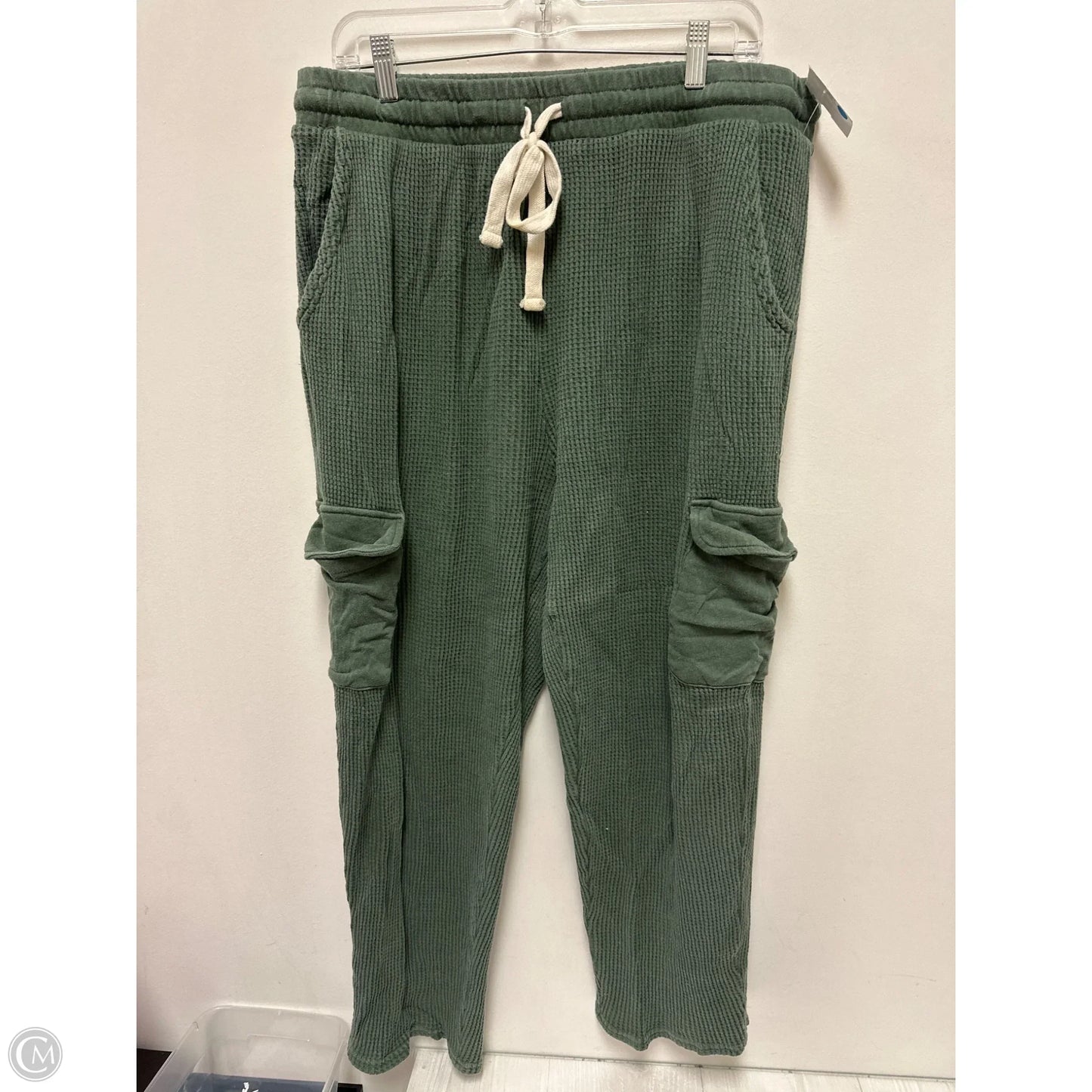 Pants Lounge By Terra & Sky In Green, Size: 1x