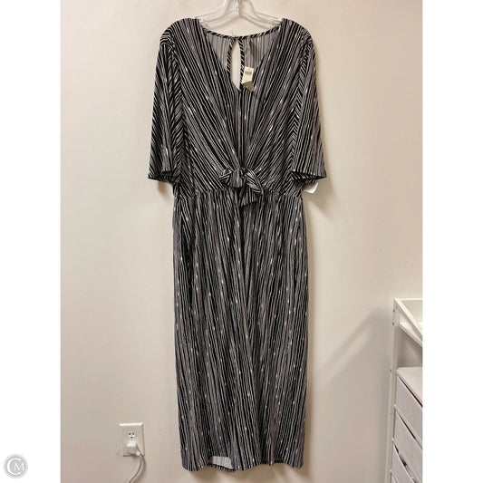 Jumpsuit By Chicos In Black, Size: Xl