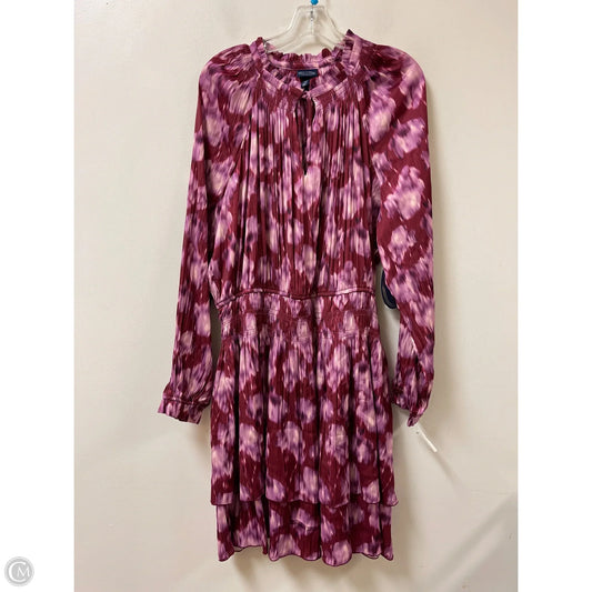 Dress Casual Short By Scoop In Purple, Size: 1x