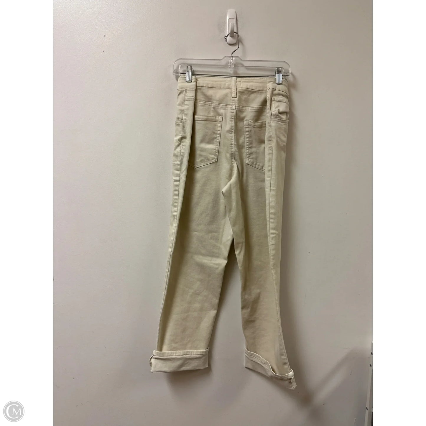 Jeans Straight By Maurices In Cream, Size: 16