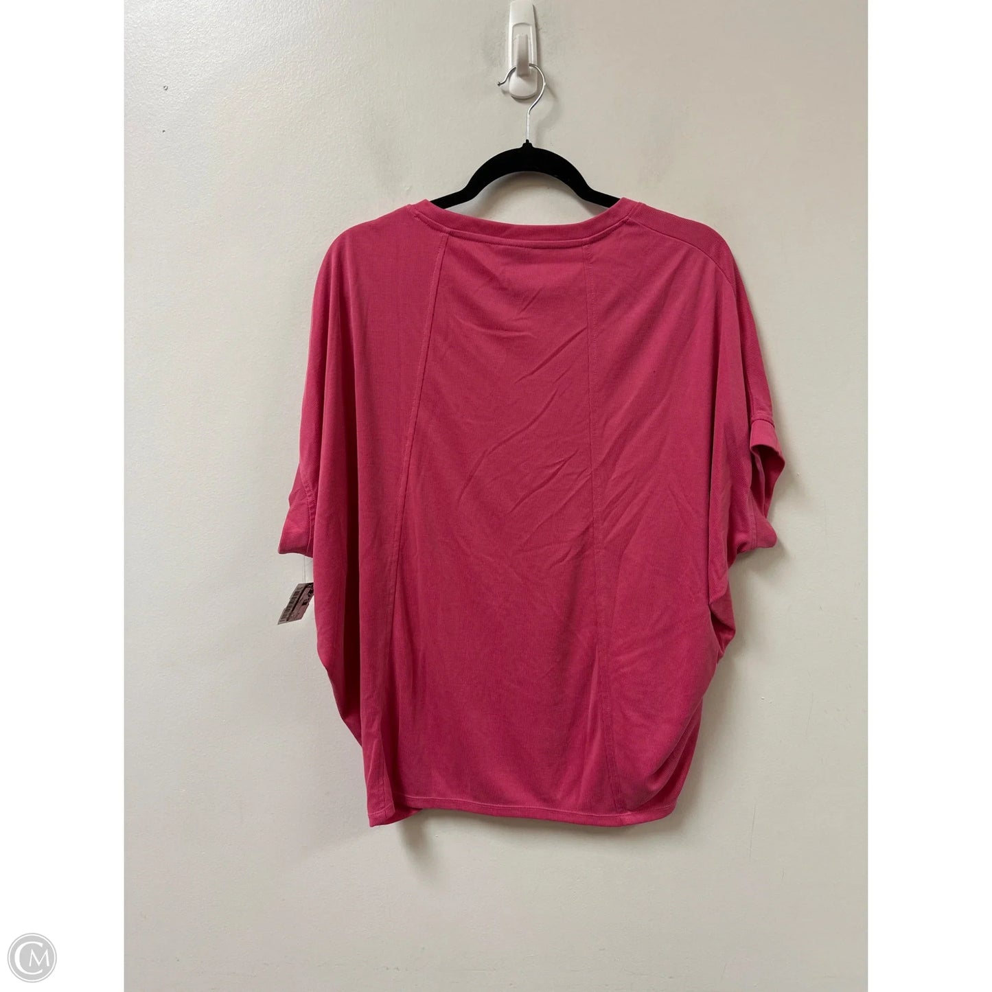 Top Short Sleeve By Chicos In Pink, Size: M