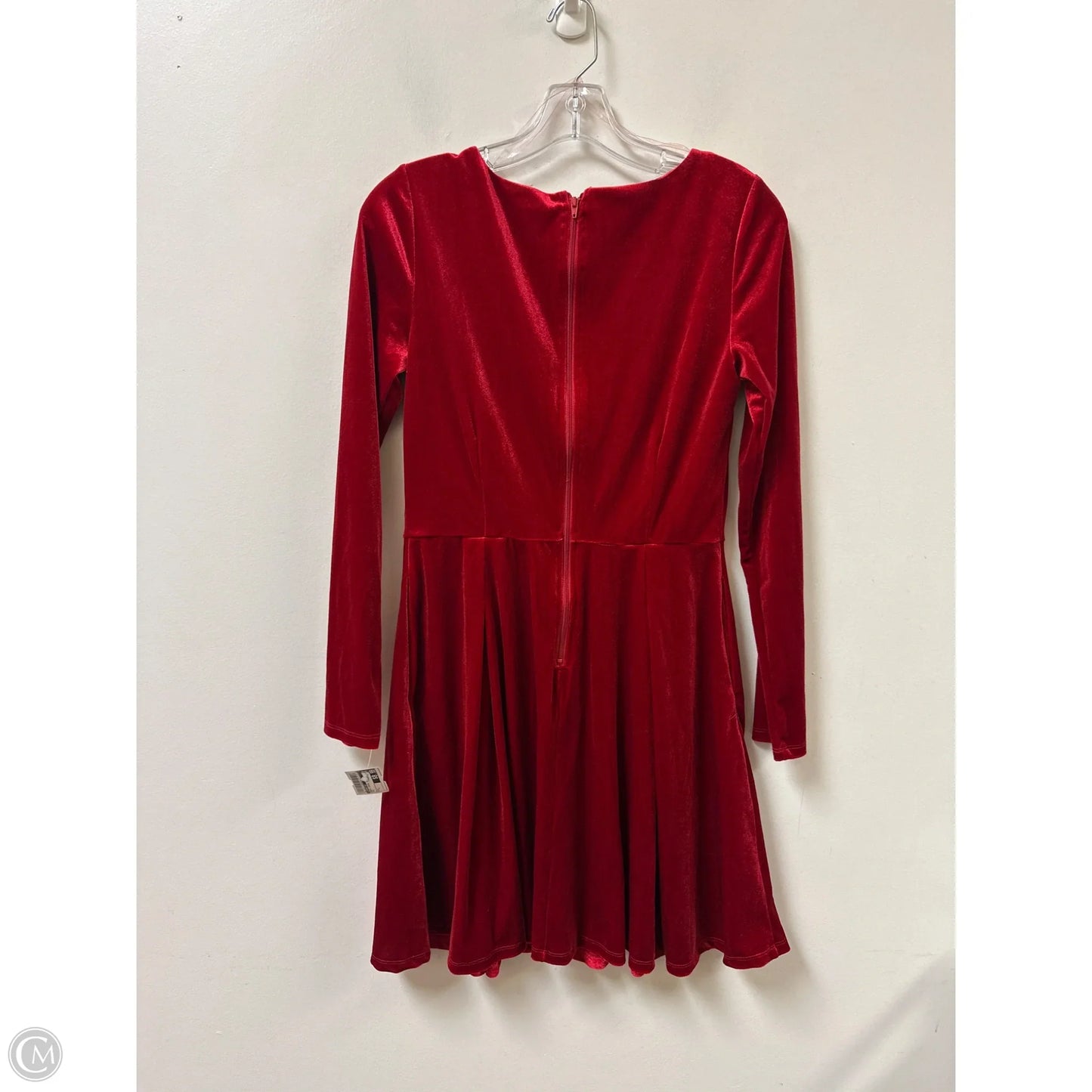 Dress Casual Short By Copper Key In Red, Size: L