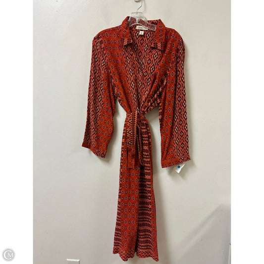 Dress Casual Maxi By Coldwater Creek In Orange, Size: 2x