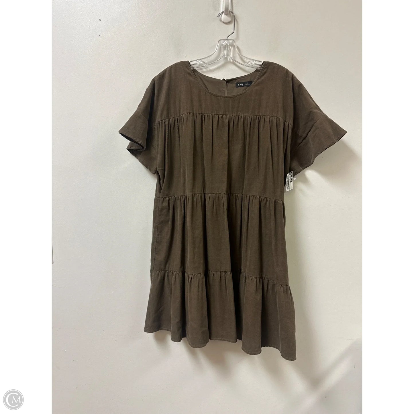 Dress Casual Short By Very J In Brown, Size: L