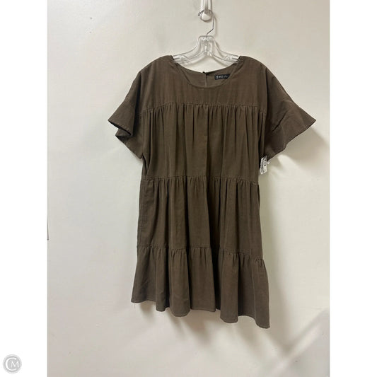Dress Casual Short By Very J In Brown, Size: L