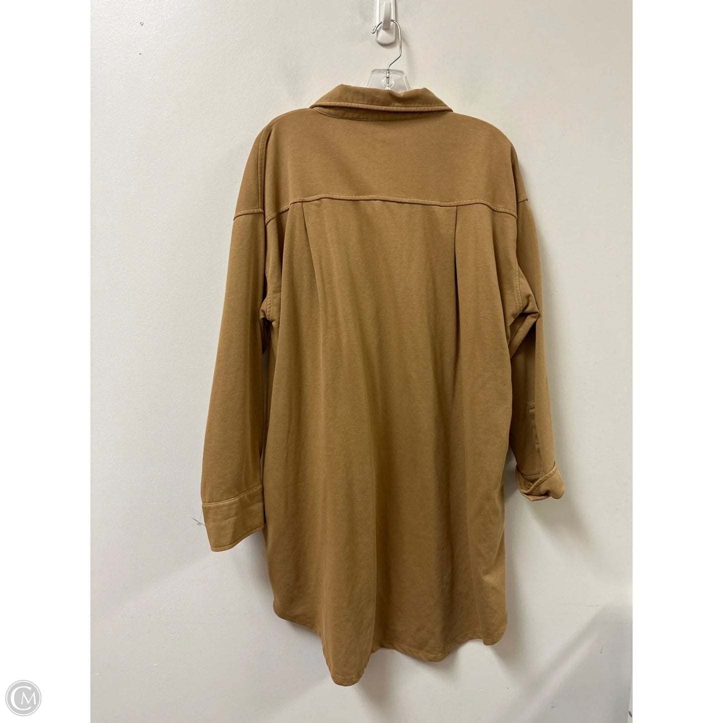 Dress Casual Midi By Easel In Tan, Size: L
