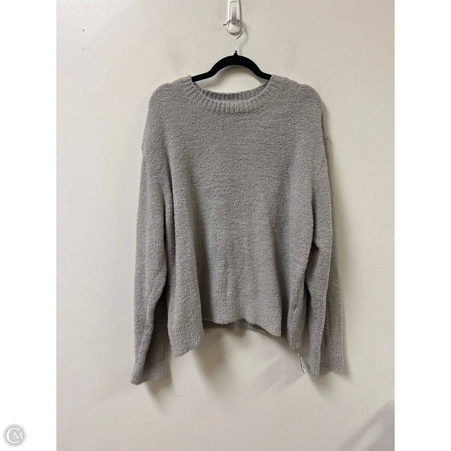 Sweater By Clothes Mentor In Grey, Size: 2x