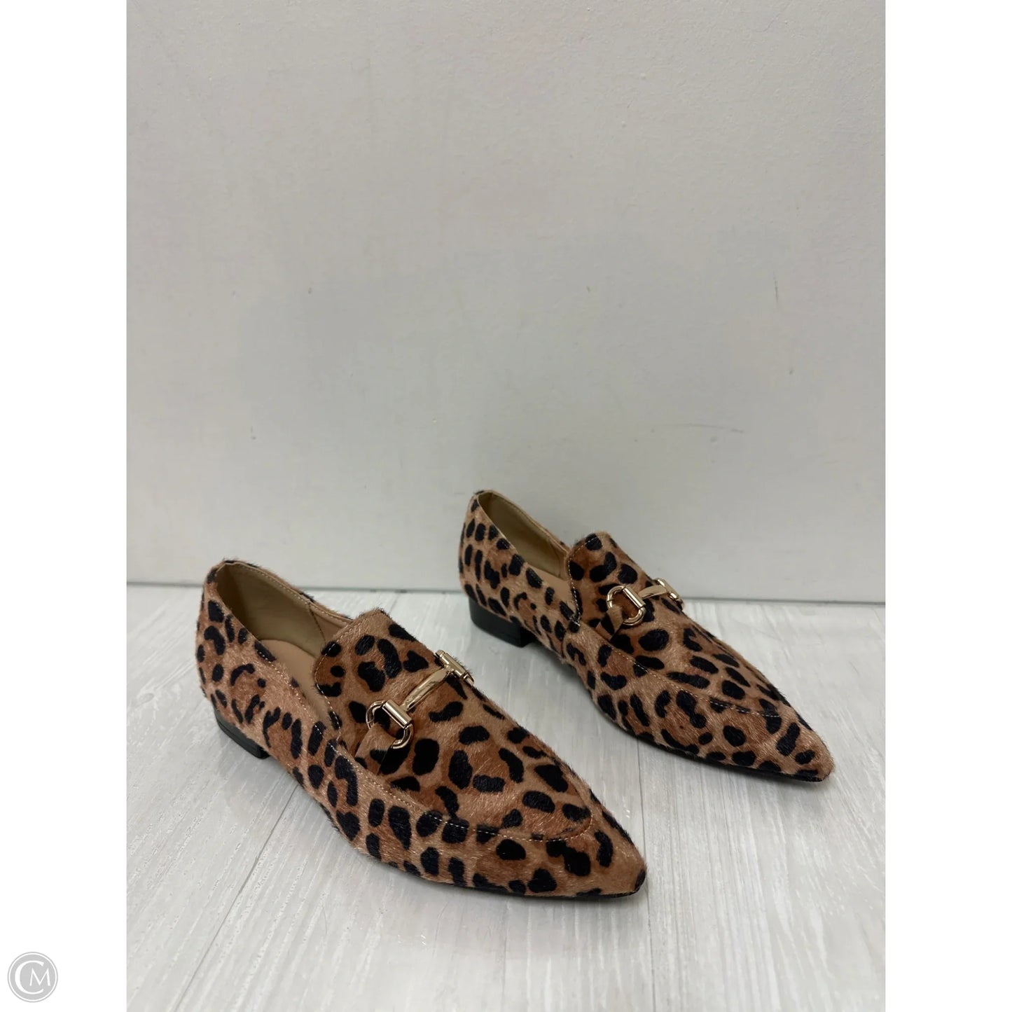Shoes Flats By Clothes Mentor In Animal Print, Size: 6.5