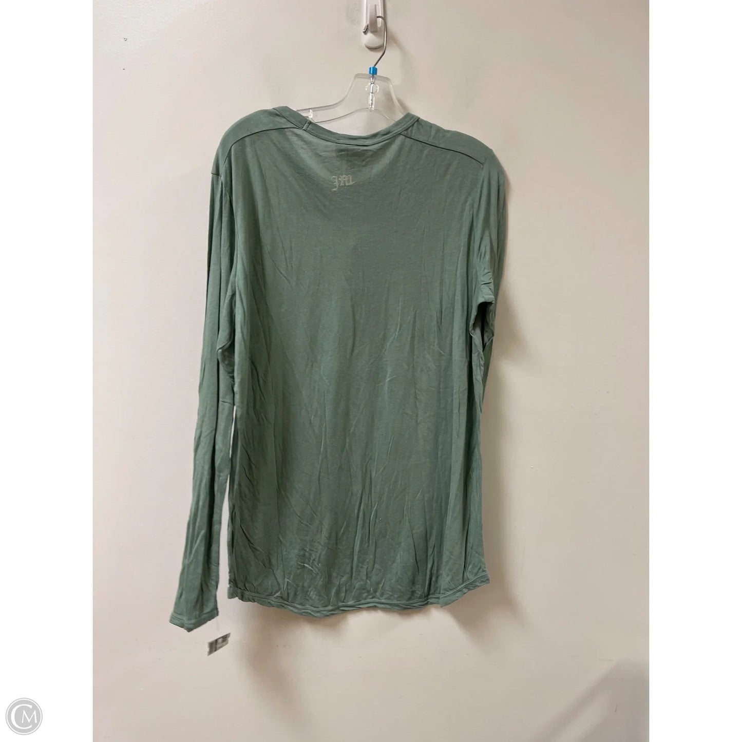Top Long Sleeve By Juicy Couture In Green, Size: Xl