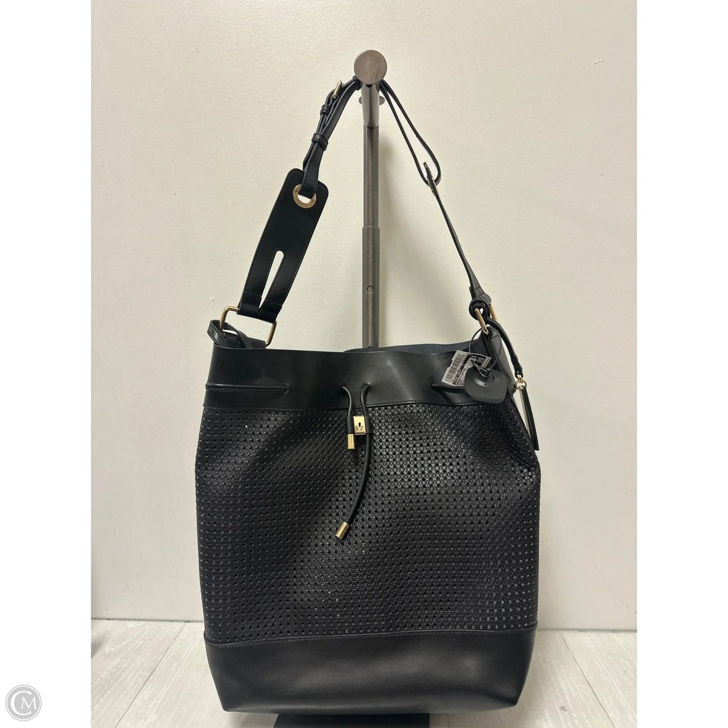 Handbag Leather By Vince Camuto, Size: Large