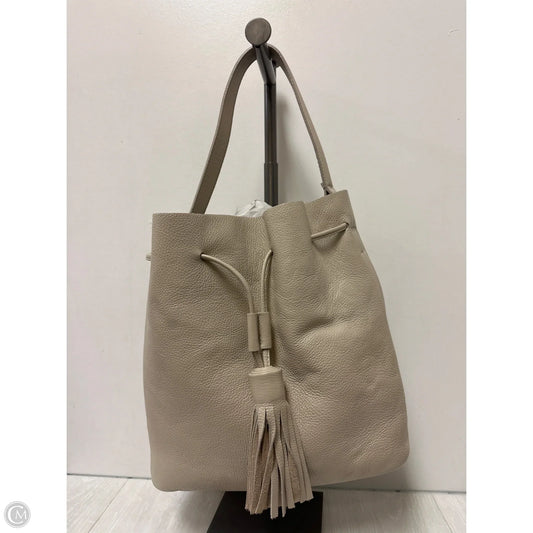 Handbag Leather By Cma, Size: Large