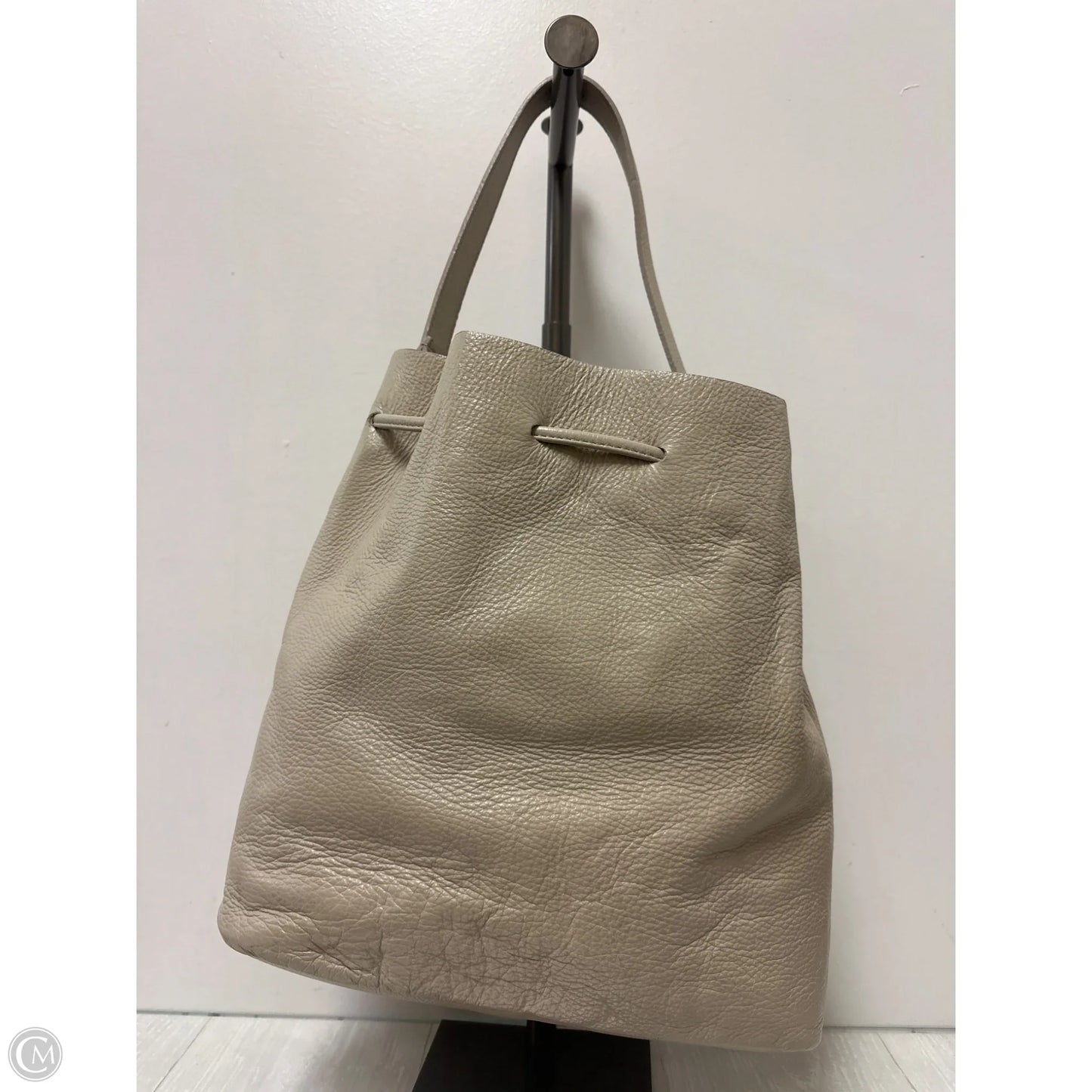 Handbag Leather By Cma, Size: Large