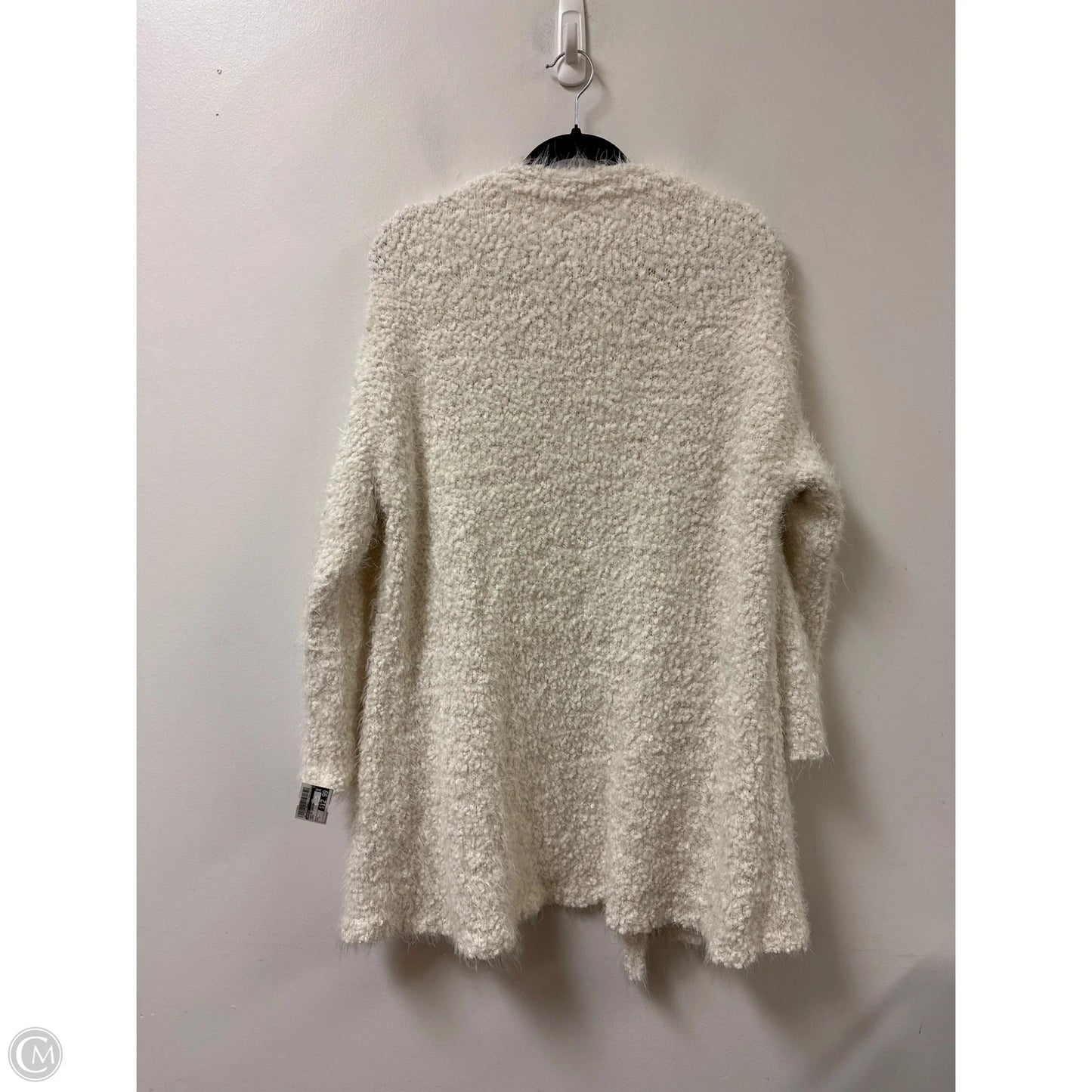 Sweater Cardigan By Promesa In Cream, Size: L