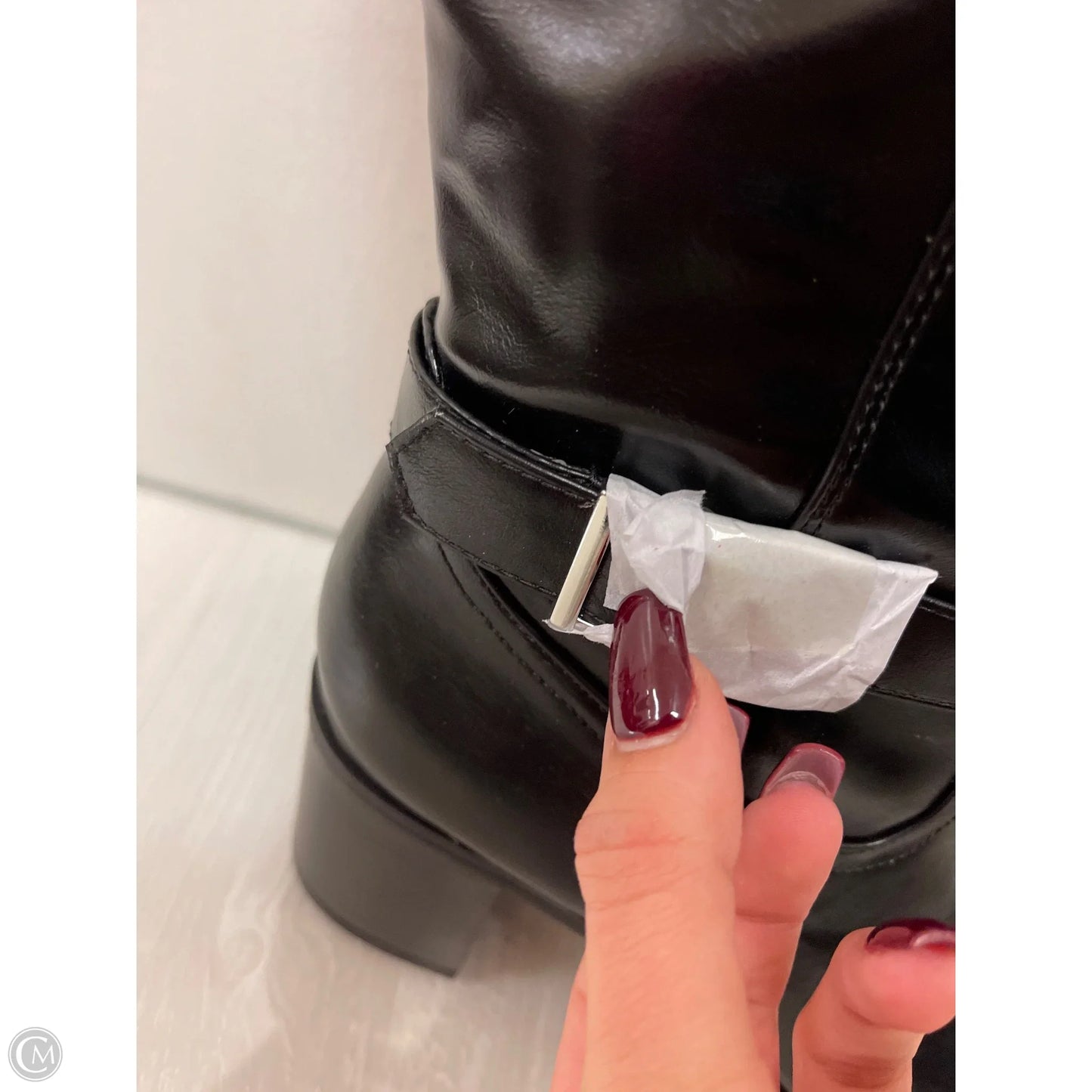 Boots Knee Heels By Life Stride In Black, Size: 8.5